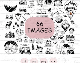 Camping SVG Bundle, Camping SVG Design, Camping Life svg, Happy Camper svg, Camping Shirt svg, Hiking svg, SvgCraftor, Svg bundle, Svg file
