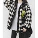 Vintage Diamond Pattern Hooded Coat PDF Sewing Pattern, Hooded Coat ...