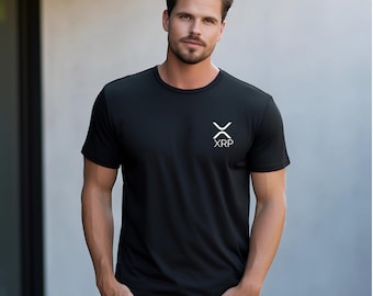 XRP T-shirt | Ripple Coin T-shirt | Crypto kleding | Cadeau voor crypto-enthousiasteling | Digitale valuta merchandise | XRP cryptocurrency t-shirt