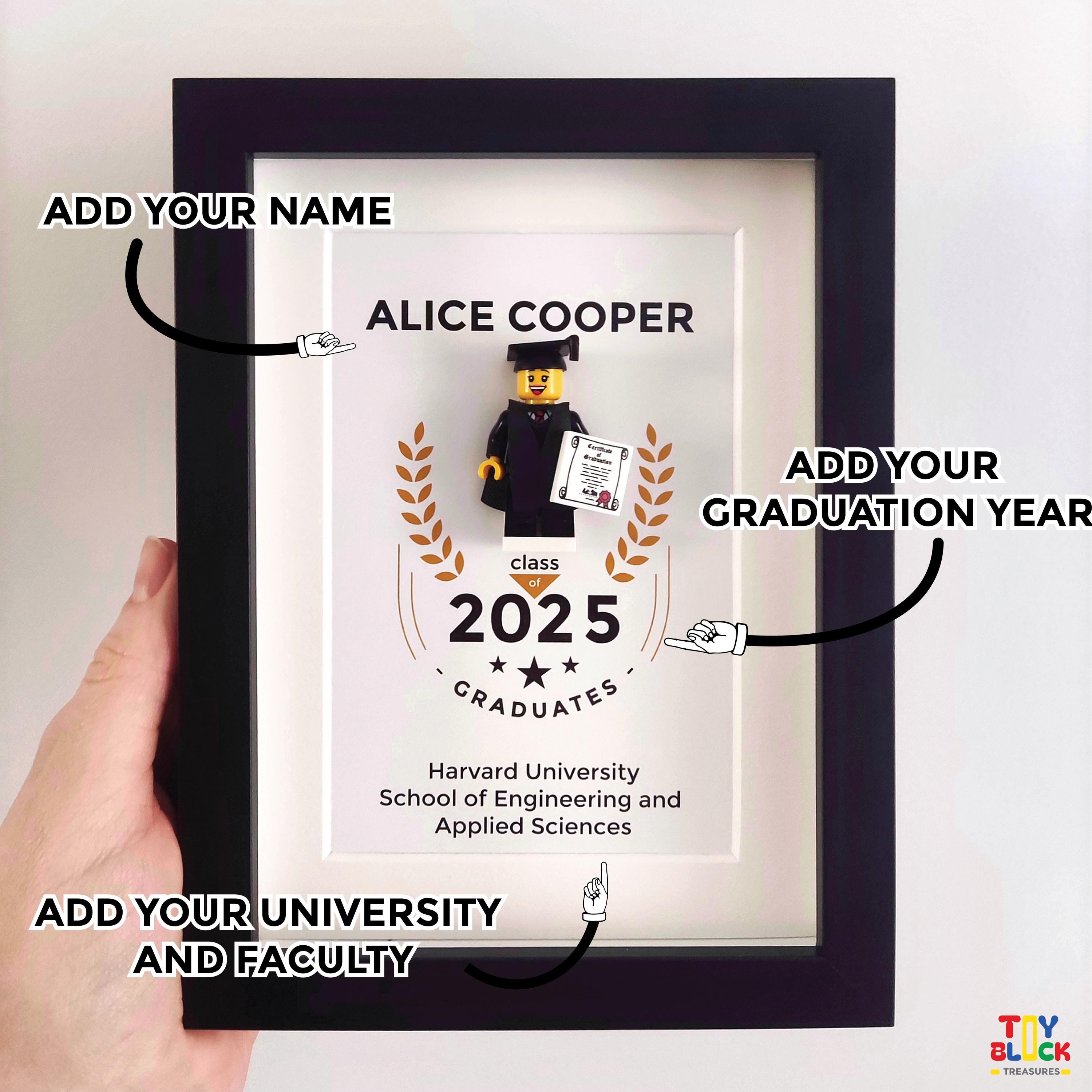 Personalized Graduation Gift Frame – Custom Academic Achievement ...
