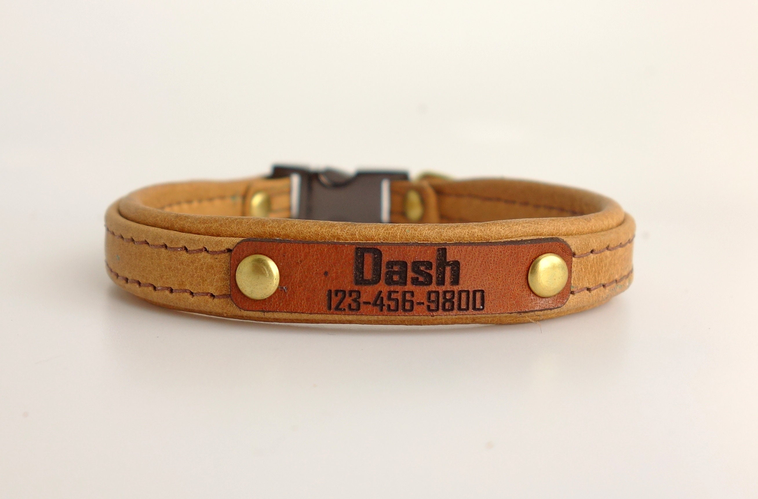 etsy small dog collars