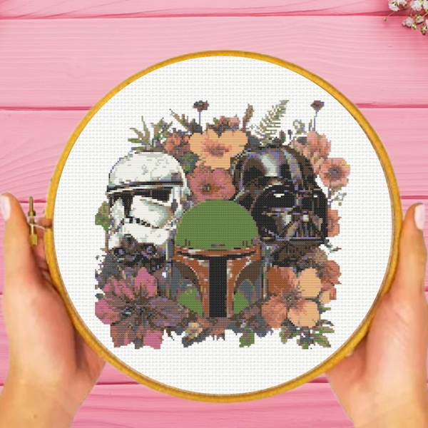 Space Wars Coss Stitch Pattern, instant download