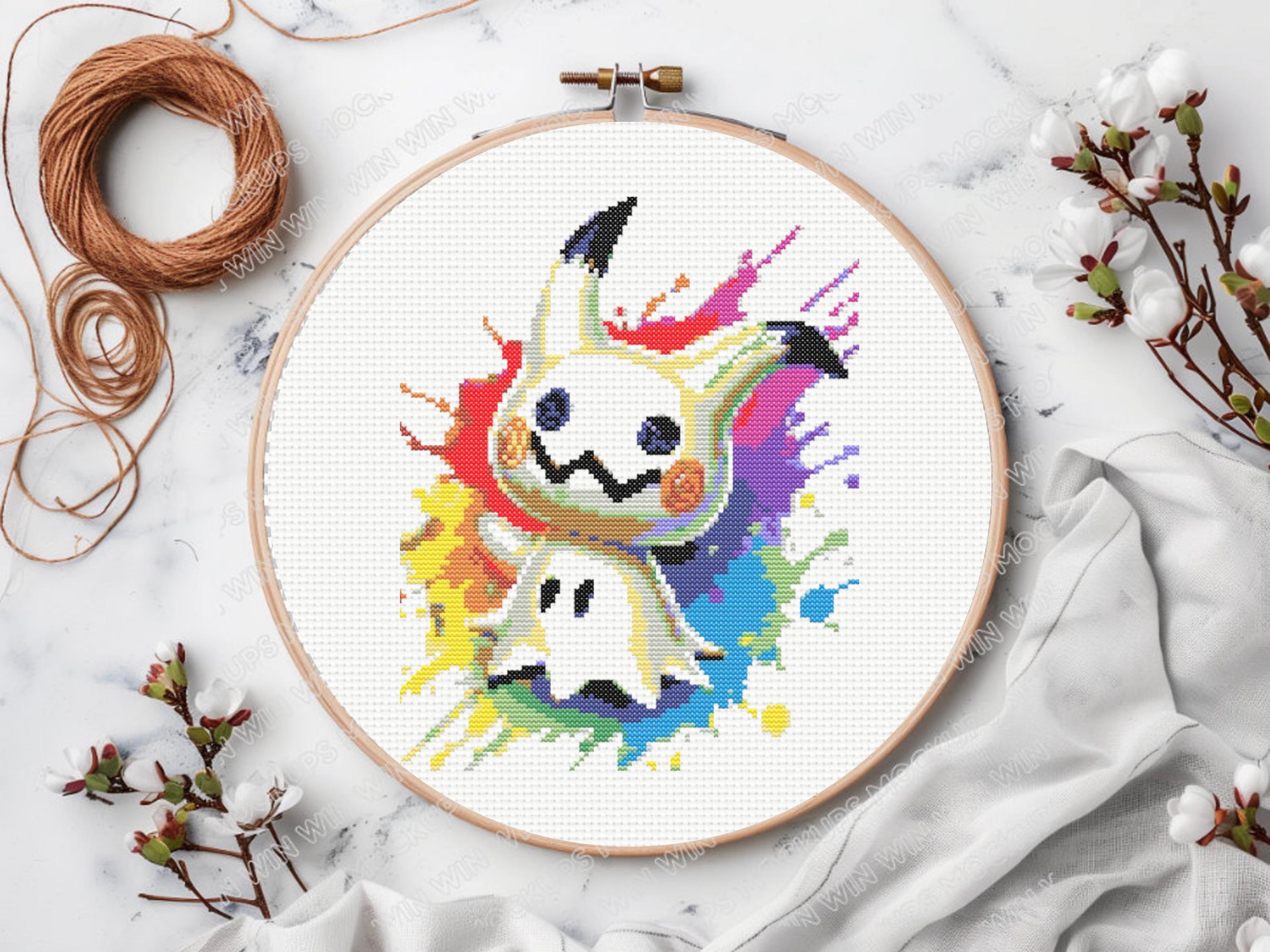 ミミッキュ ポケモン クロスステッチ図案（即時ダウンロード） - Etsy 日本