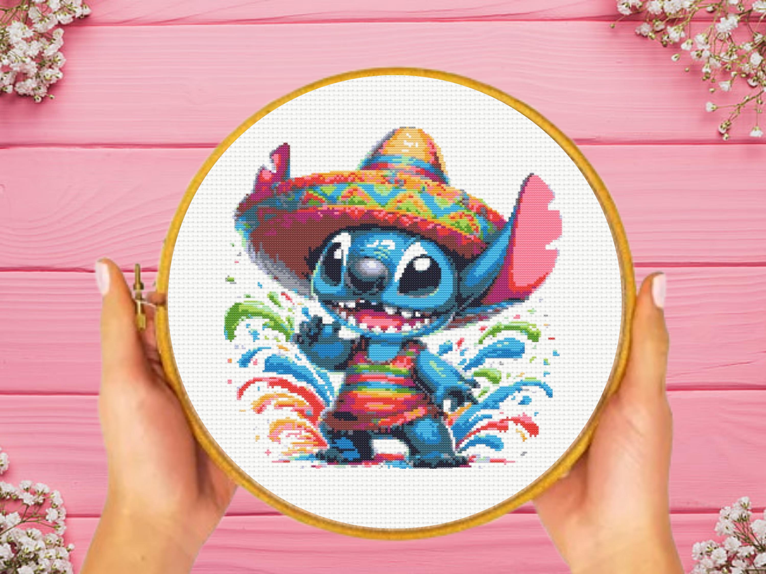 Stitch Cross Stitch Pattern, Instant Download - Etsy