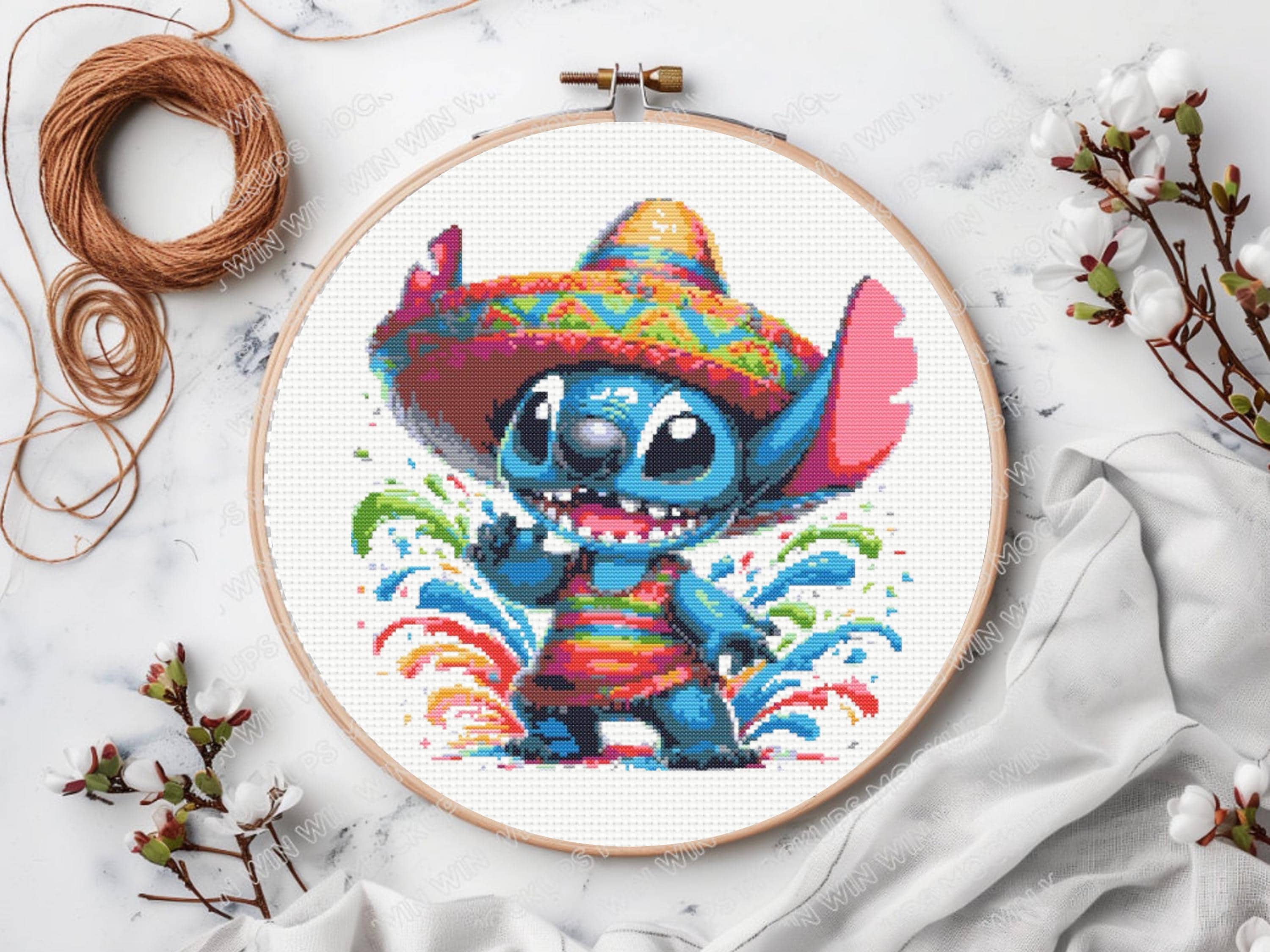 Stitch Cross Stitch Pattern, Instant Download - Etsy