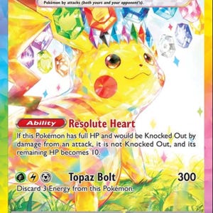 Pikachu Ex 238/191 Surging Sparks Inglese - Arte alternativa Arte alternativa - Carta proxy fatta a mano con lastre classificate Pokemon chase card grail