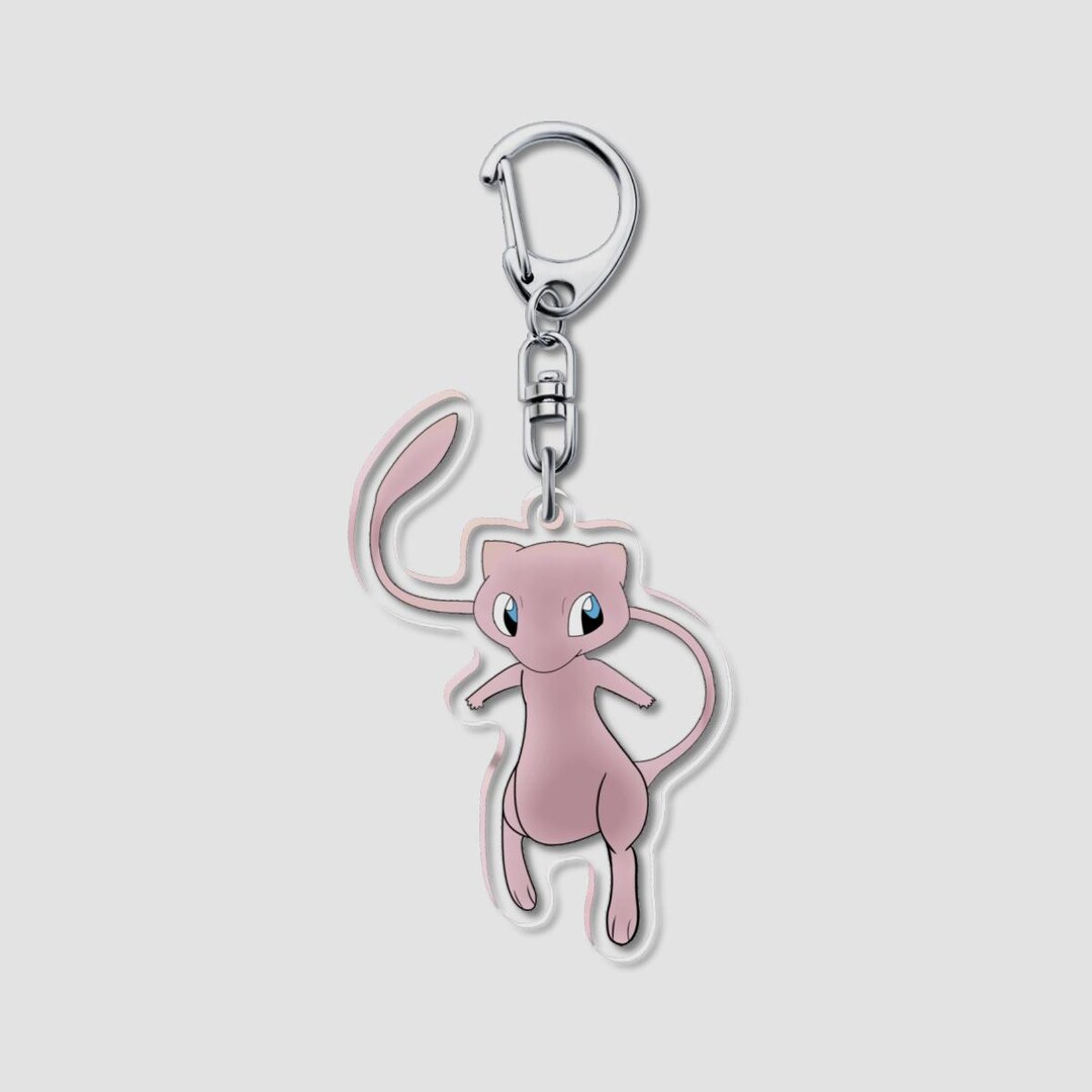 Pokémon Mew/metamew/dittomew Keychain - Etsy
