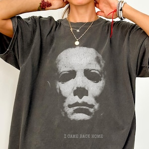 Michael Mayers Vintage Halloween T-shirt,Retro Horror Shirt,Fall Halloween Gifts,Horror Movie Apparel,Comfort Colors Relaxed Tee,Horror Gift