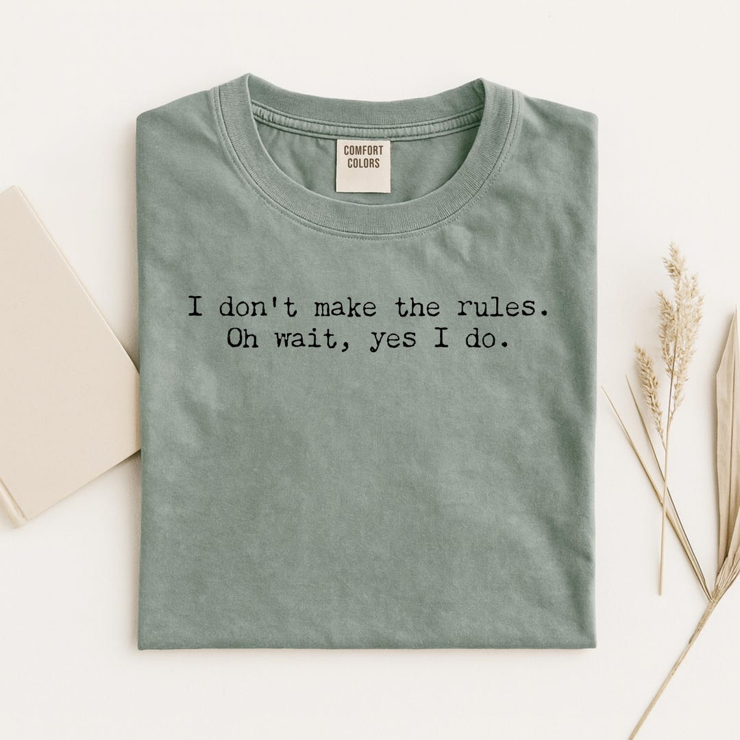 Minimalist Shirt With Vintage Type Font, T-shirt for Mom Dad or Teacher ...