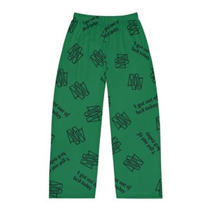 Quest Complete PJs - Gamer Adult Teen Unisex Pajama Pants - Quest Complete I Got Out of Bed Today