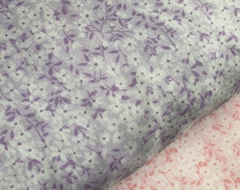 Beautiful Sewing for Children, Crafts and Home Decor Shades of Lavender Floral Fabrics by Half Yard