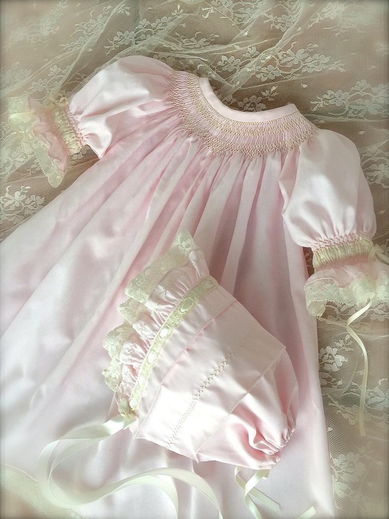 Heirloom Matching and Dress Blue Blush White Hand Etsy