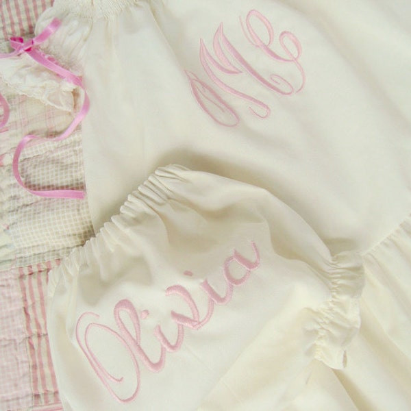 Baby Diaper Personalized Monogram Cover/Panty with Name or Monogram Size NB to 4 Juvie Moon Designs