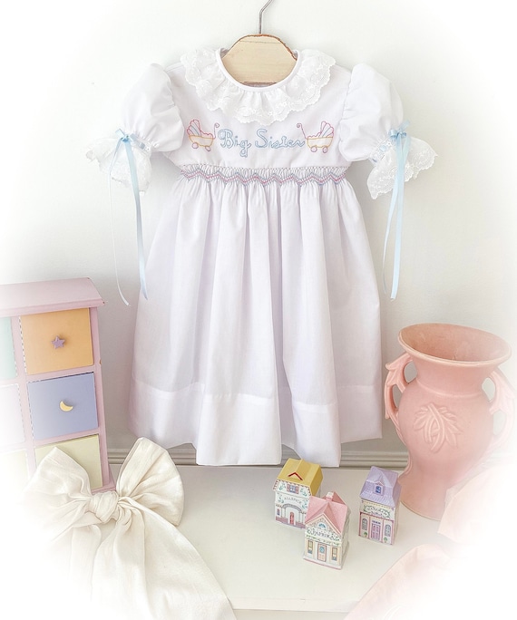 Personalized smocked dress hotsell