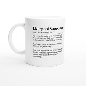 Liverpool FC Mug | Funny Football Fan Gift | Reds Supporter Definition Cup | Perfect Gift for Liverpool Fans | Football Mug