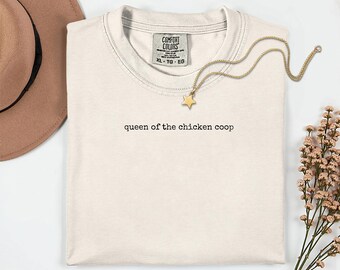 Queen of the Garden, Homestead Tshirt, color comfort, gardeners gift shirt, gifts for gardeners