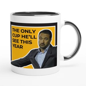 Wolves FC Cup Becher | Lustiges Fußball-Fan-Geschenk | Einzigartige Wölfe Tasse | Perfektes Geschenk für Wolfsfans | Fussball Becher