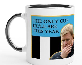 Lustige Newcastle FC Tasse | Humorvolles Elstern Fußball Fan Geschenk