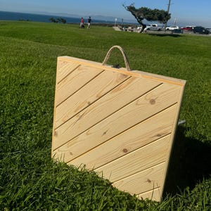 Wooden picnic table, low table Portable beach party table, Camping table, Barbecue table,solid wood table, outdoor event table, kids party