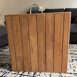 Mesa de picnic plegable estilo bohemio: mesa rústica de madera hecha a mano para camping, bodas, jardín o fiestas infantiles. Mesa baja portátil de madera de pino de 122 x 61 cm.