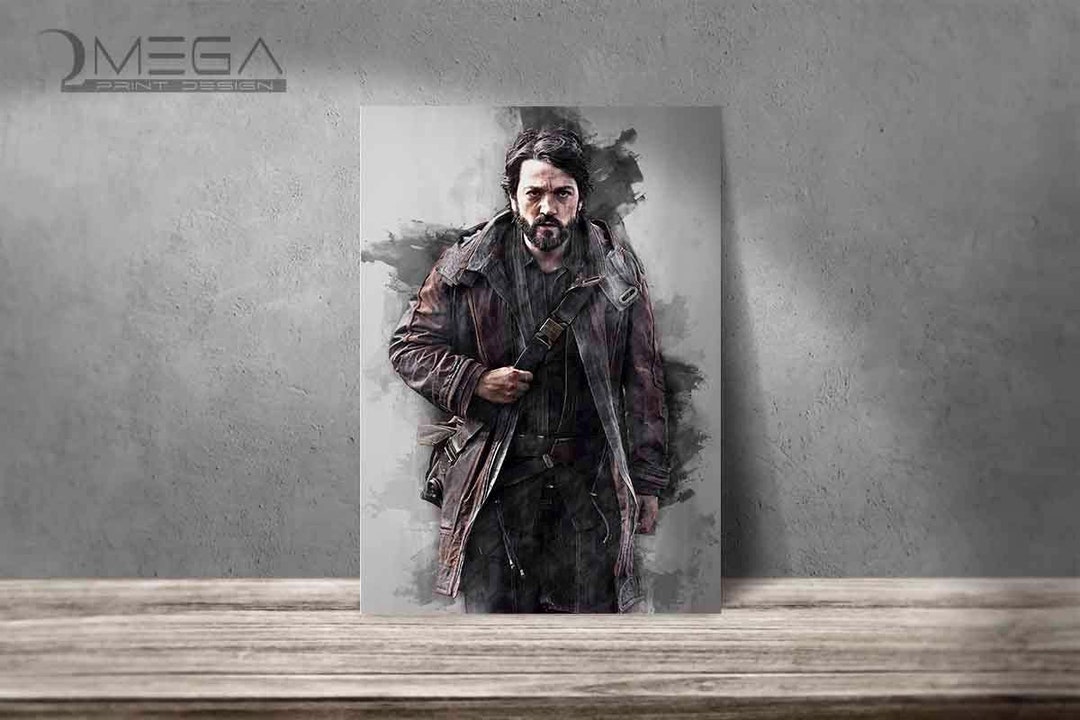 Cassian Andor Poster, Andor Canvas Print, Art Print, Wall Art, Man Cave ...
