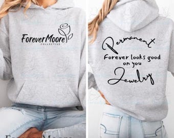 Permanent Jewelry Design • Forever Looks Good On You Graphic (PNG Digital Download)