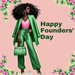Happy Founders  Day Digital Art and Canva Template