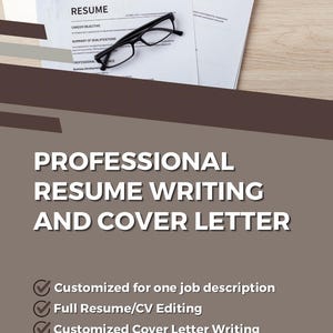 Desbloquee el trabajo de sus sueños con nuestro currículum/carta de presentación