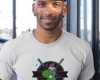 Camiseta de golfista de hockey, camiseta de golf divertida, regalo de golf de Navidad, regalo de golf de Navidad, camiseta de golf única, camiseta de golf estampada, arte de golf