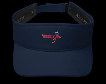 Golf Visor Focus,Unique golf visor,Unique golf gift present,Unisex golf visor,Special golf visor,Golf fashion,Golf art,Golf apparel
