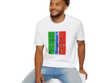 Camiseta Draw Impossible Fade, camiseta de golf increíble, camiseta de golf única, camiseta de golf unisex, camiseta de golf estampada, arte de golf, camiseta de golf vintage, golf