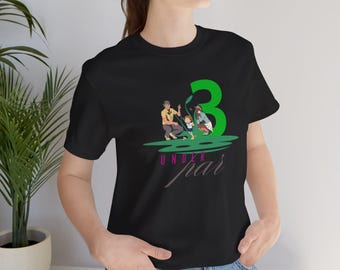 Camiseta unisex 3 bajo par, camiseta de golf, camiseta de la familia de golfistas, camiseta de golf para bebé, camiseta de golf divertida, regalo de golf, regalo de golf para bodas, fiesta de golf