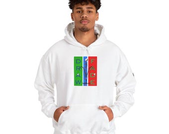 Draw Impossible Fade, sudadera con capucha de golf única, sudadera con capucha de golf unisex, sudadera con capucha de golf estampada, hermosa sudadera de golf, arte de golf, camisa de golf vintage, golf