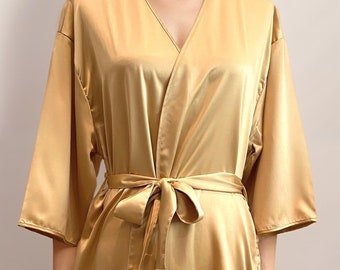 11.50 ALL SIZES - Bridal Party Satin Robes, Bridesmaid Robes, Gifts for Bridesmaids,  Bride Robe, Bridesmaid Gifts, Wedding Party Robes