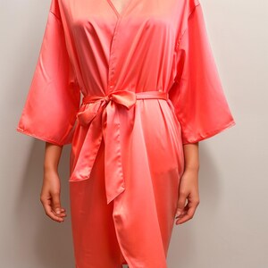 11.50 ALL SIZES - Bridal Party Satin Robes, Bridesmaid Robes, Gifts for Bridesmaids,  Bride Robe, Bridesmaid Gifts, Wedding Party Robes