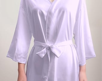 11.50 ALL SIZES - Bridal Party Satin Robes, Bridesmaid Robes, Gifts for Bridesmaids,  Bride Robe, Bridesmaid Gifts, Wedding Party Robes