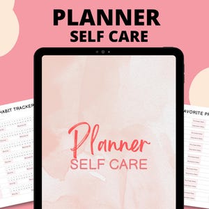 Self-care Planner Printable | Mental Health Journal | Wellness & Mindfulness Daily Tracker