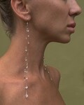 handmade long rain earrings product logo