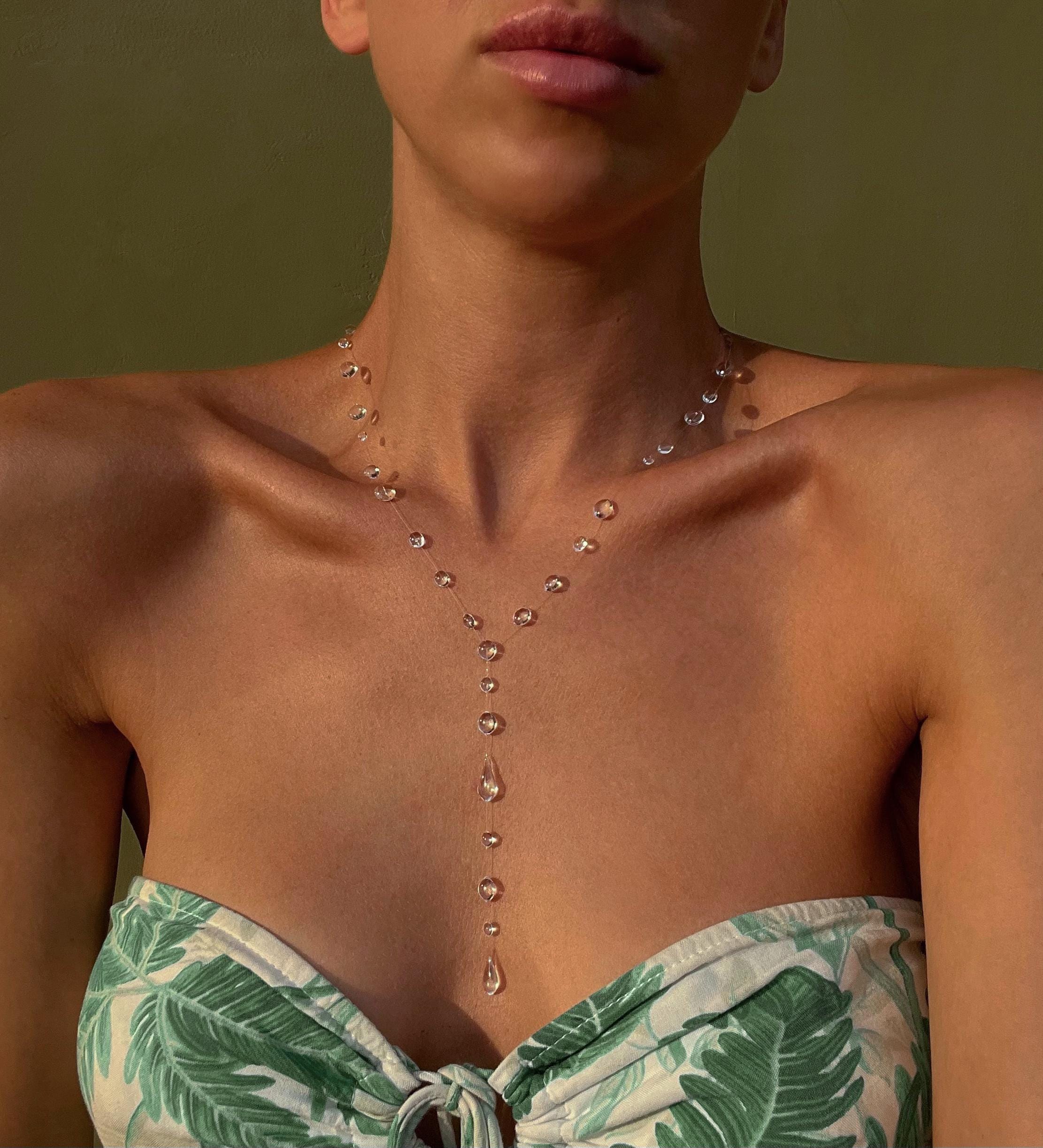 ネックレス・ペンダント Clear Dewdrops Necklace ネックレス・ペンダント Clear Dewdrops Necklace Dew Drop