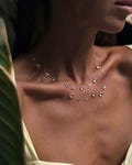 Dew Drop Choker, Invisible Water Drop Necklace, UV Resin Minimalist Bridal Jewelry product logo