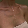 handmade dew necklace "simple drops" product logo