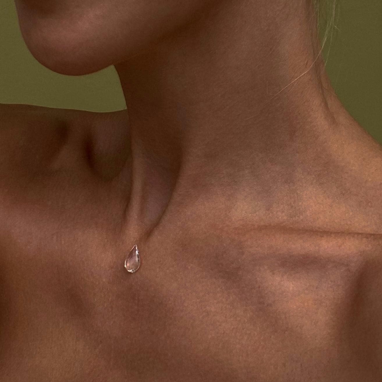 ネックレス・ペンダント Monday Edition _ Clear Dewdrops Necklace Monday Edition _ Clear Dewdrops Necklace (Monday Edition