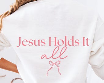 Sweat-shirt pour femmes chrétiennes, Chemise Jésus, Pull d'église, Vêtements de Jésus basés sur la foi, Cadeaux religieux, Chemises inspirantes, Vêtements chrétiens