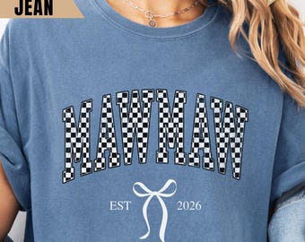 Custom Mawmaw Est Sweatshirt, Personalized Retro Mawmaw Shirt, Gift for grandma, New Mawmaw Pregnancy Reveal Shirt, First Mothers Day Gift