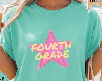 Fourth Grade Teacher Shirt, 4th Grade Teacher Gift, Back to School Shirt, Elementary School Teacher Team Shirt, Teacher Appreciation Gifts