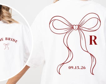 Bridal Party Comfort Colors® Shirt, Bridesmaid Proposal Gift, Maid Matron of Honor Tee, Matching Bachelorette Getting Ready Outfit