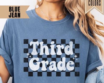 Third Grade Teacher Shirt, 2nd Grade Teacher Gift, Back to School Shirt, Elementary School Teacher Team Shirt, Teacher Appreciation Gifts