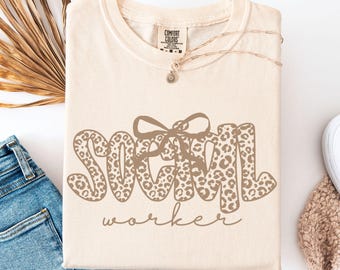 Social Worker Shirt, School Social Worker Gift, Case Manager Tee, Mental Health Worker Shirt, Therapist Sweatshirt, MSW LSW Counselor Tee