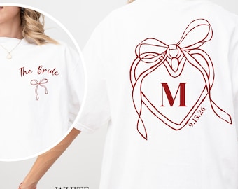 Bridal Party Comfort Colors® Shirt, Bridesmaid Proposal Gift, Maid Matron of Honor Tee, Matching Bachelorette Getting Ready Outfit