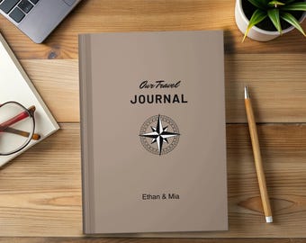 Personalized Adventure Notebook Our Travel Book USA Road Trip Notebook Travel Journal Bucket List Journal  Retirement Couple Family Gift